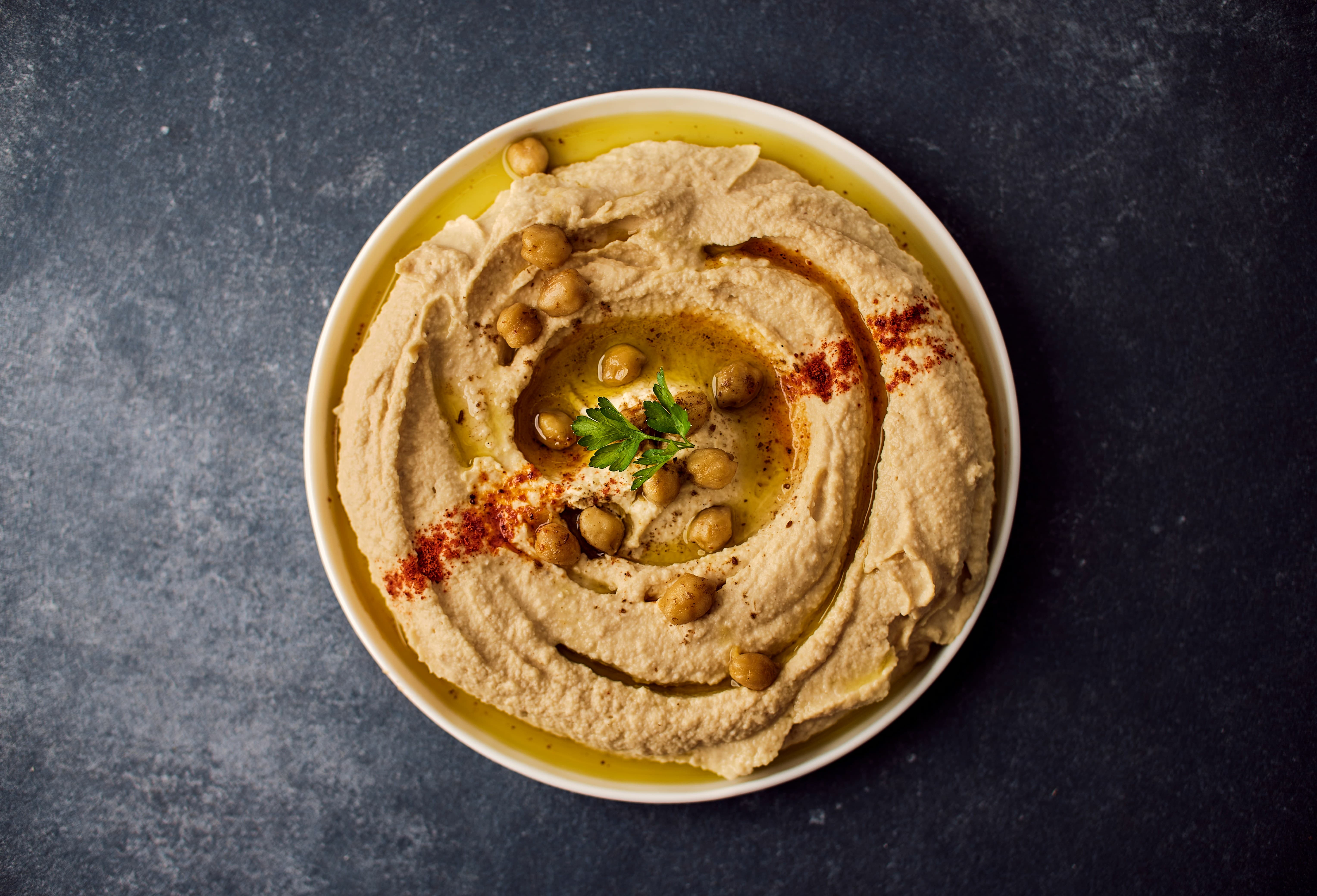 Hummus casero 